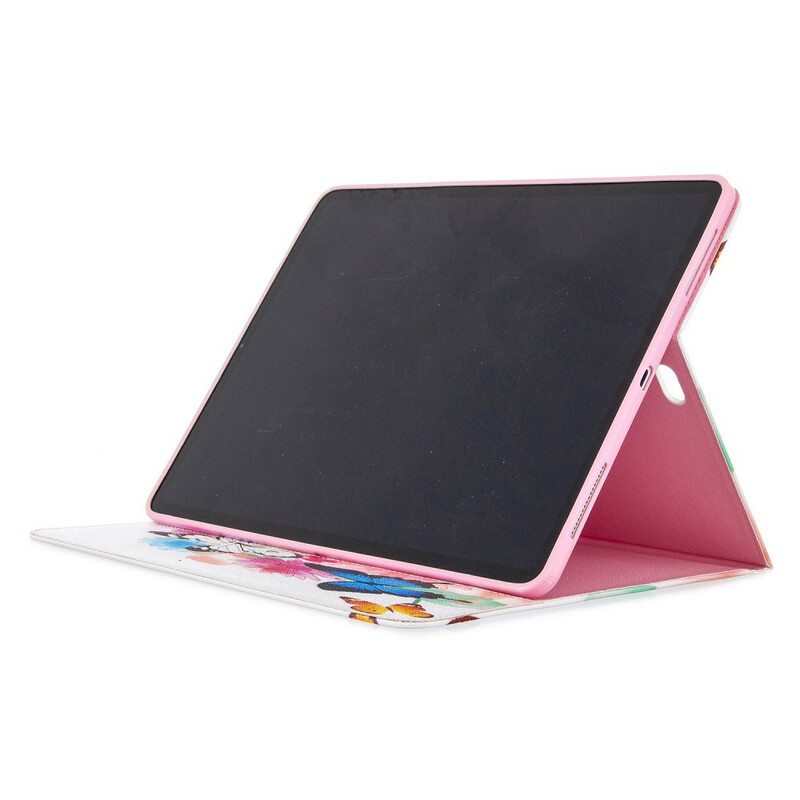 Flip Case iPad Pro 12.9" (2022) Perhoset Painettu Kuvio