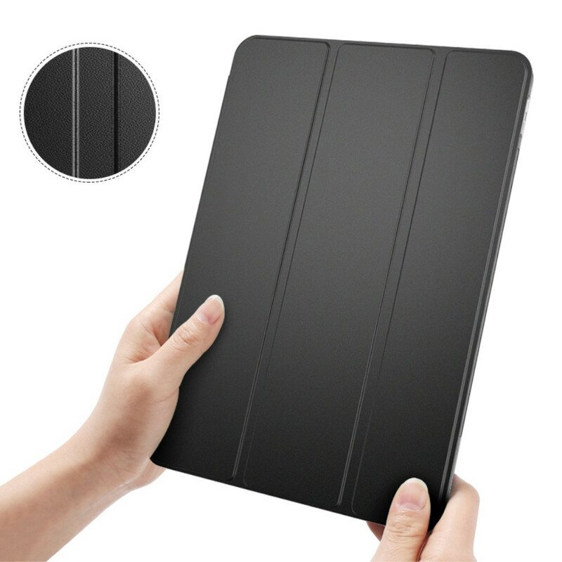 Puhelinkuoret iPad Pro 12.9" (2022) Keinonahka Ja Läpinäkyvä