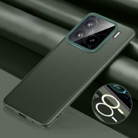 Kuori Xiaomi 15 Magsafe-yhteensopiva Nahkakuvioinen Suojakuori