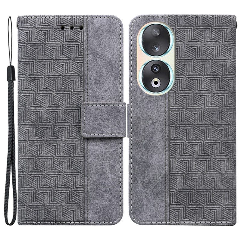 Kotelot Honor 90 Suojaketju Kuori Olkainen Kudottu Kuvio