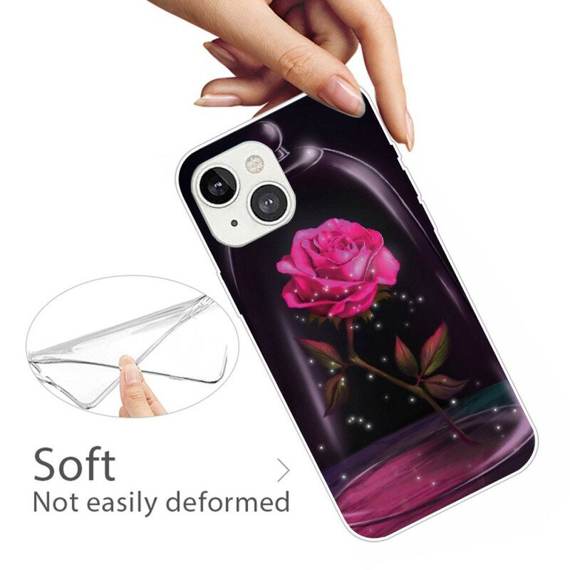 Case iPhone 13 Mini Maaginen Vaaleanpunainen