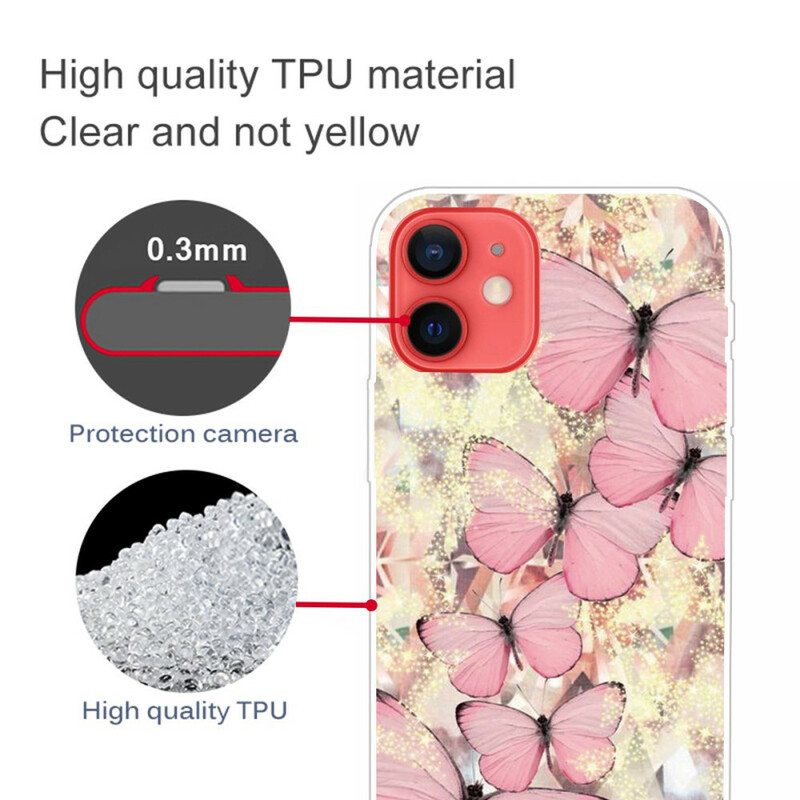 Case iPhone 13 Mini Perhoset Perhoset