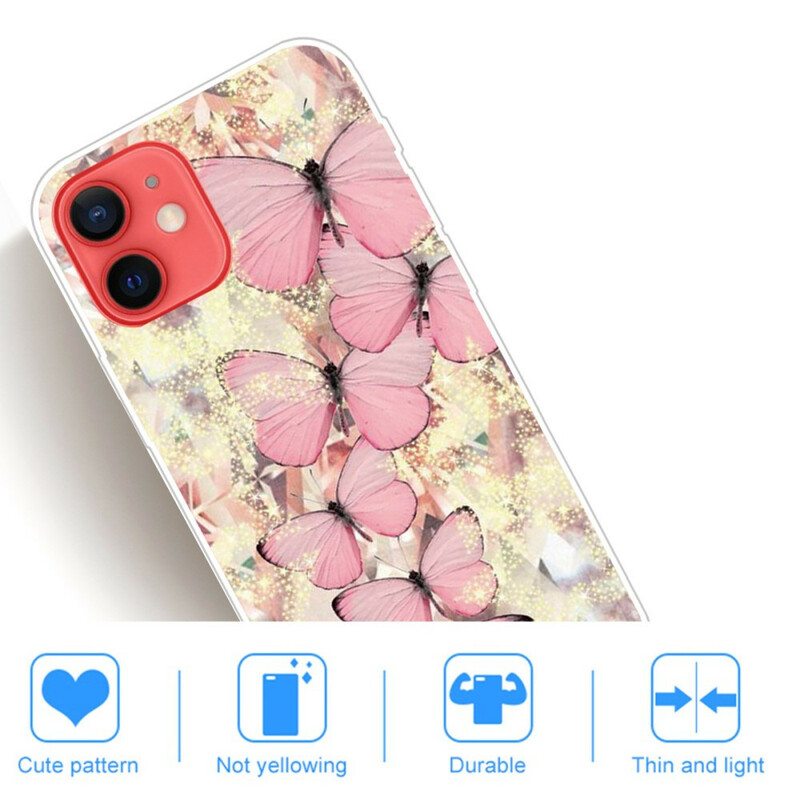 Case iPhone 13 Mini Perhoset Perhoset