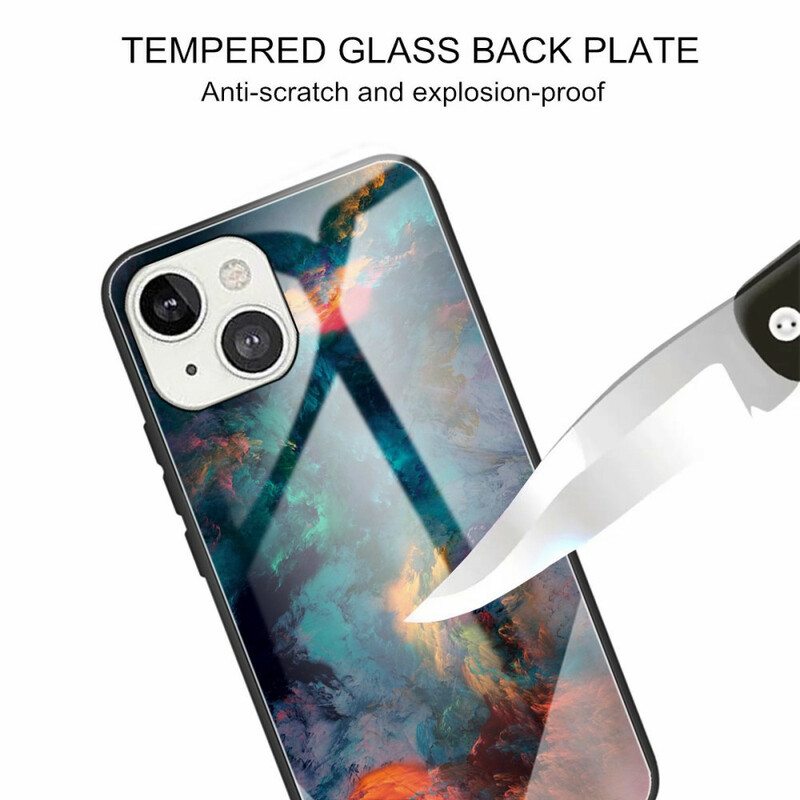 Case iPhone 13 Mini Sky Karkaistu Lasi