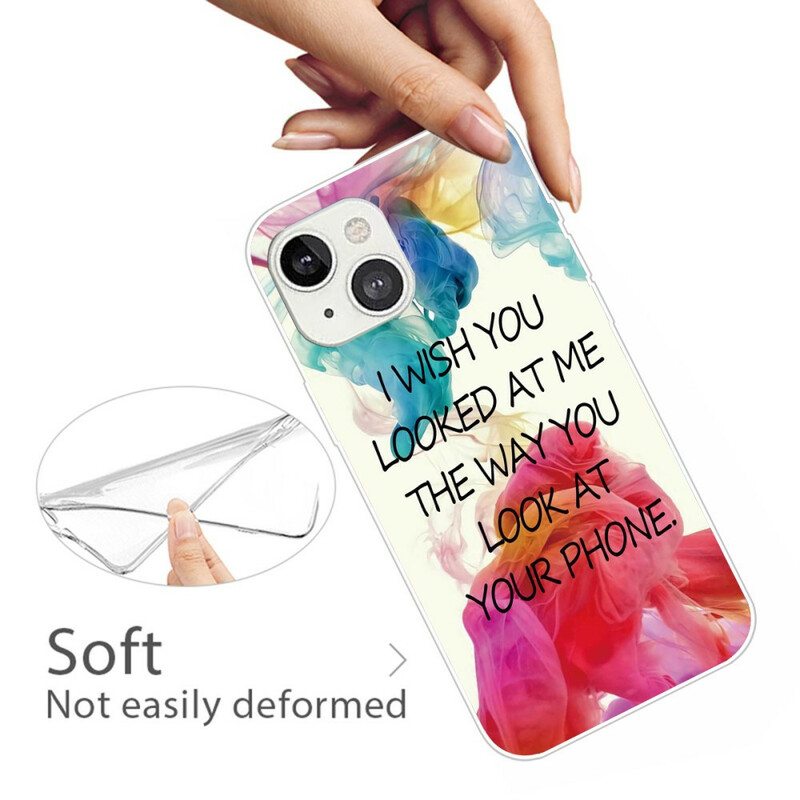 Case iPhone 13 Mini Toivon. Että Katsoisit Minua