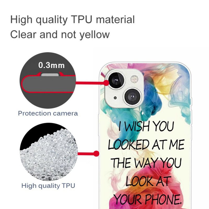 Case iPhone 13 Mini Toivon. Että Katsoisit Minua