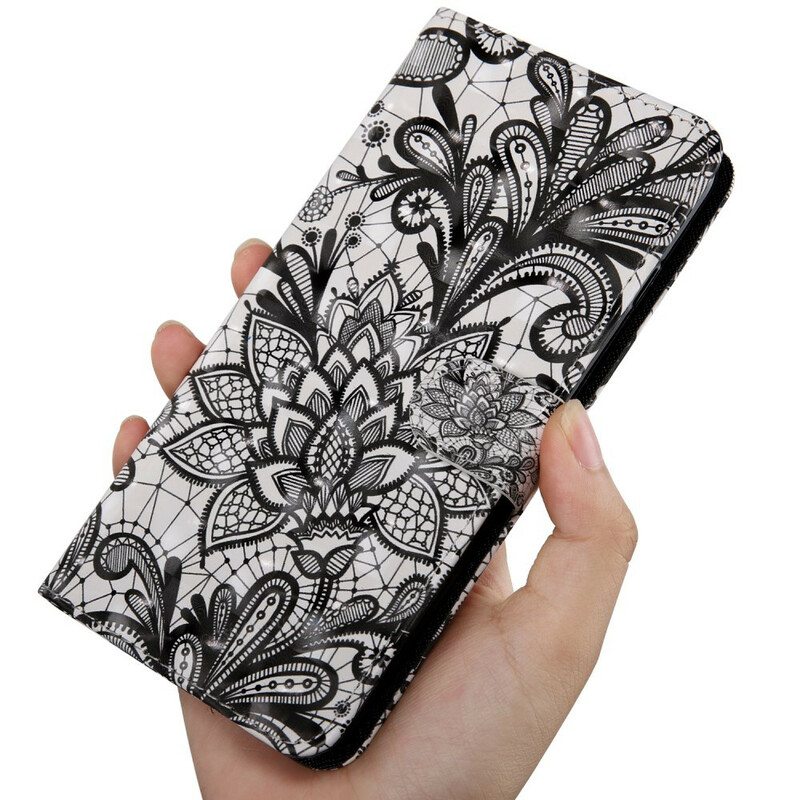 Flip Case iPhone 13 Mini Vaalea Spottipitsi