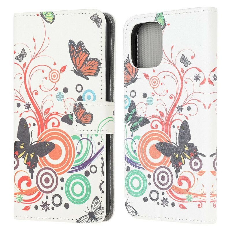 Kotelot iPhone 13 Mini Hullut Perhoset