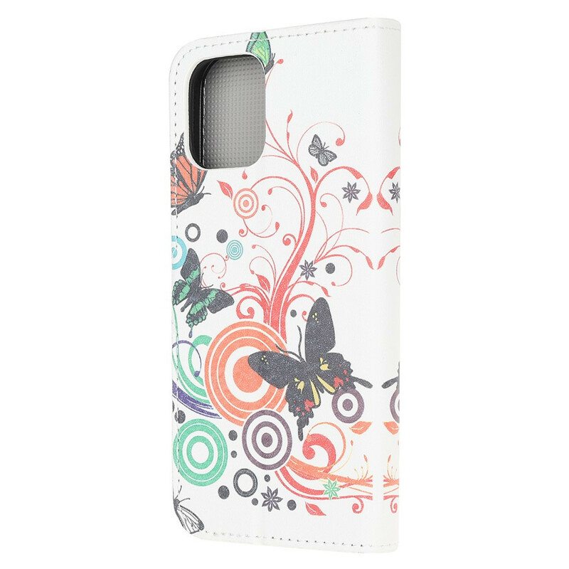 Kotelot iPhone 13 Mini Hullut Perhoset