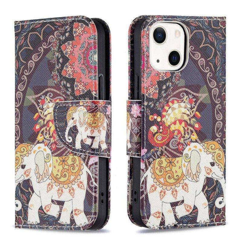 Kotelot iPhone 13 Mini Intian Norsu