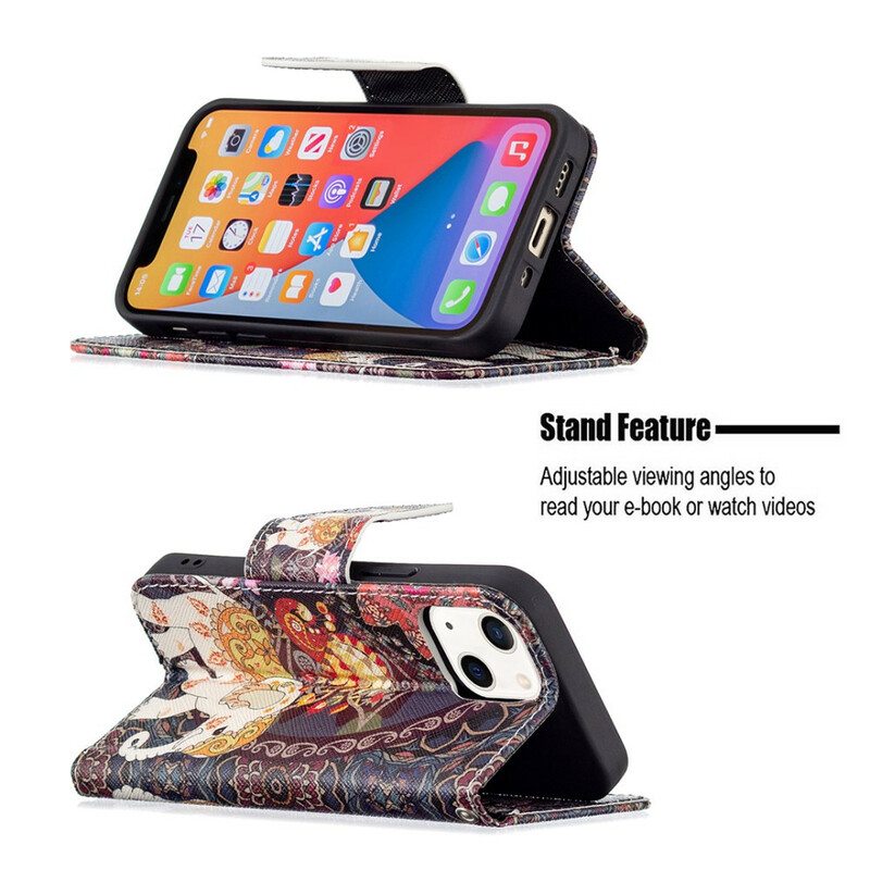 Kotelot iPhone 13 Mini Intian Norsu