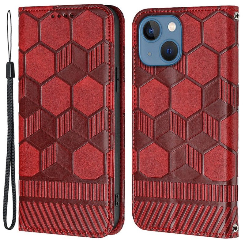 Kotelot iPhone 13 Mini Jalkapallon Kuvio
