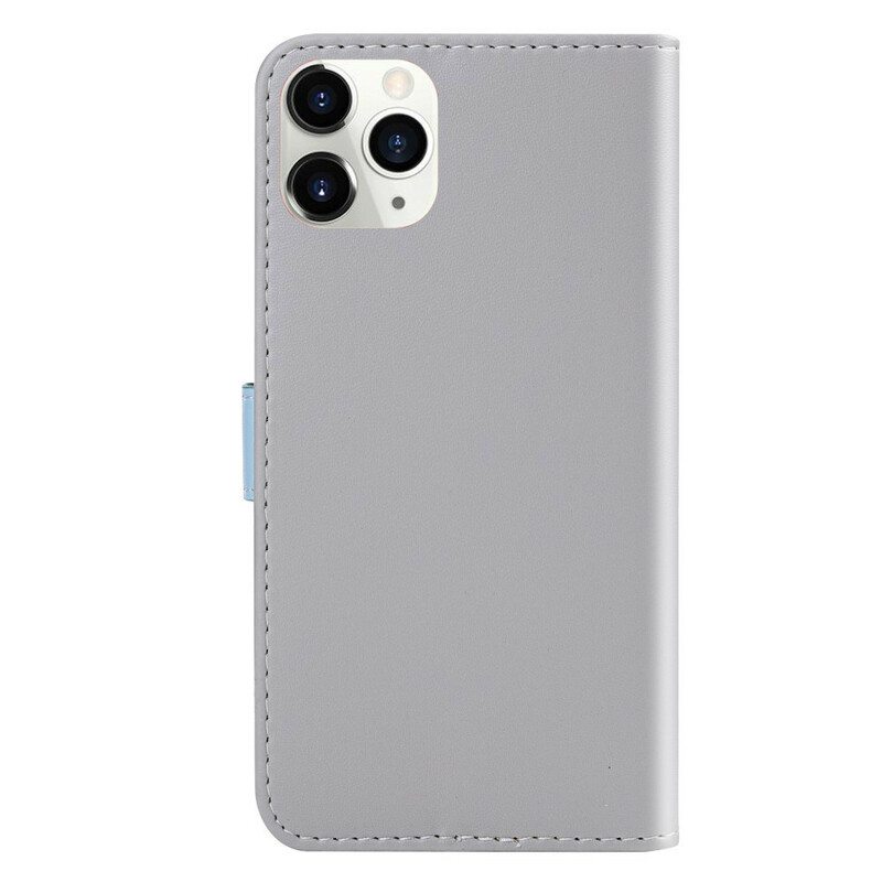Kotelot iPhone 13 Mini Kolmivärinen Nahkaefekti