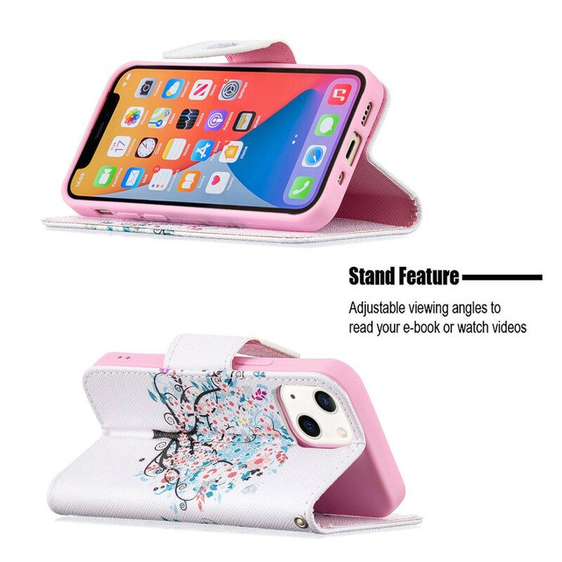 Kotelot iPhone 13 Mini Kukkiva Puu