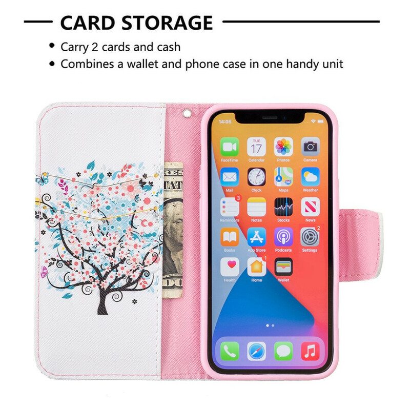 Kotelot iPhone 13 Mini Kukkiva Puu