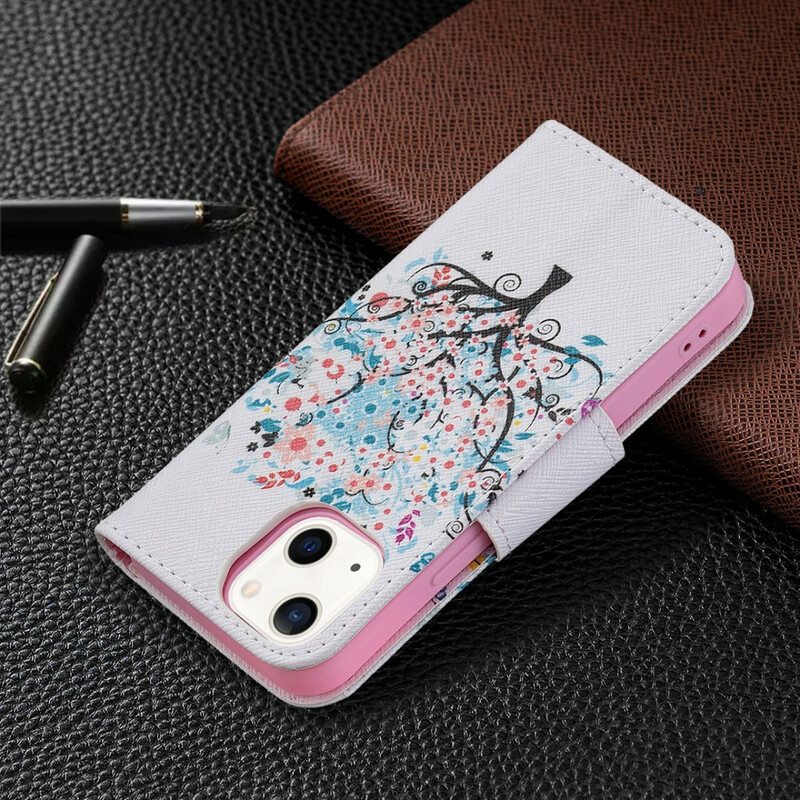 Kotelot iPhone 13 Mini Kukkiva Puu