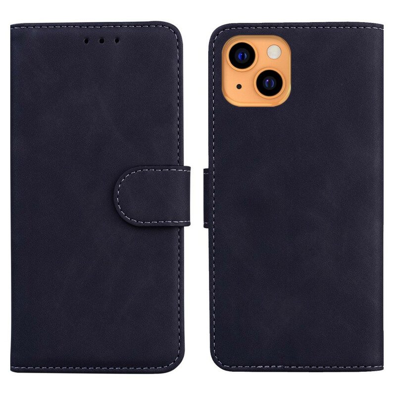 Kotelot iPhone 13 Mini Tyylikäs Nahka Couture
