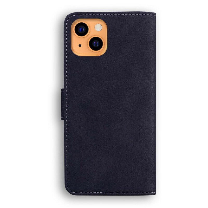 Kotelot iPhone 13 Mini Tyylikäs Nahka Couture