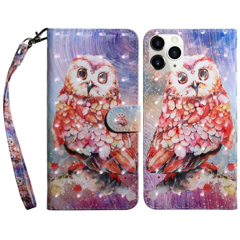 Kotelot iPhone 13 Mini Valopilkku Germain Pöllö