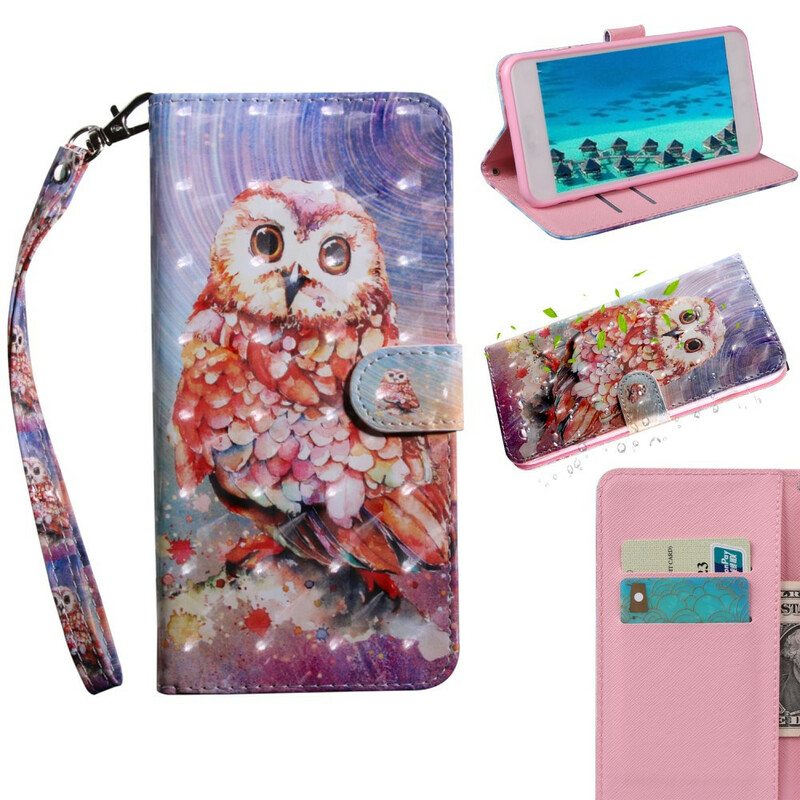 Kotelot iPhone 13 Mini Valopilkku Germain Pöllö