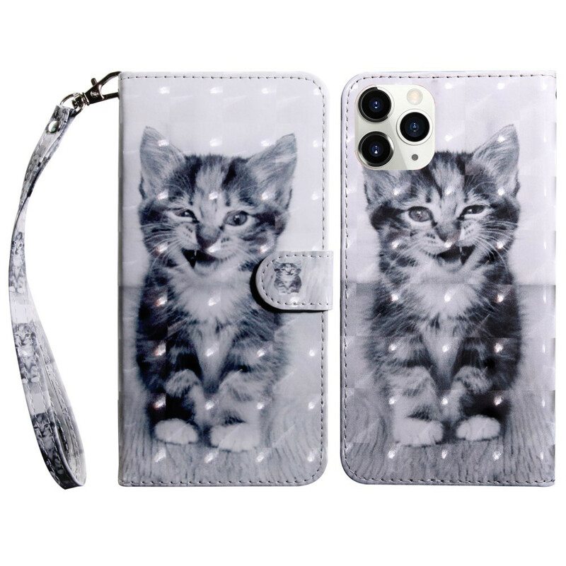 Kotelot iPhone 13 Mini Valopilkku Ignatius Kissanpentu