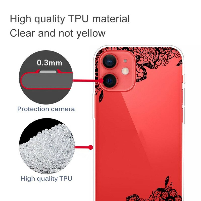 Kuori iPhone 13 Mini Hieno Pitsi