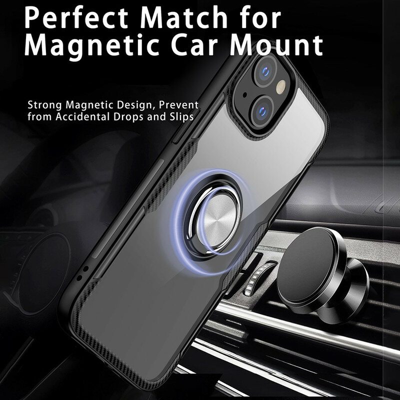 Kuori iPhone 13 Mini Hiilikuitumetallirengas