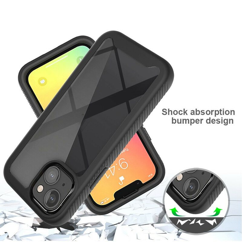 Kuori iPhone 13 Mini Hybridimuotoiset Silikonireunat