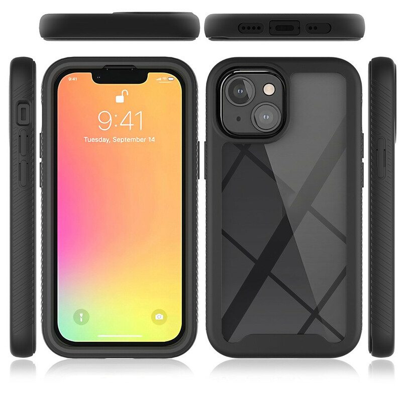 Kuori iPhone 13 Mini Hybridimuotoiset Silikonireunat