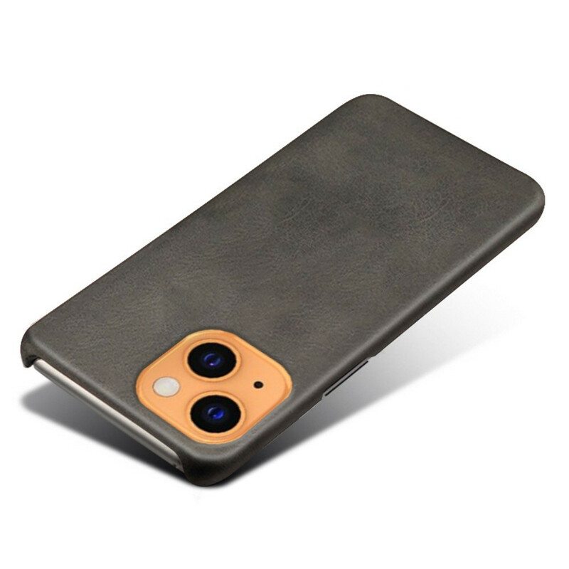 Kuori iPhone 13 Mini Ksq-nahkaefekti