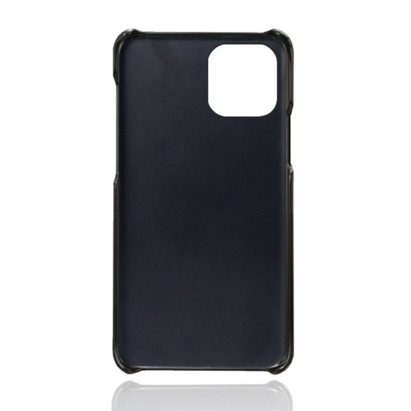 Kuori iPhone 13 Mini Ksq-nahkaefekti
