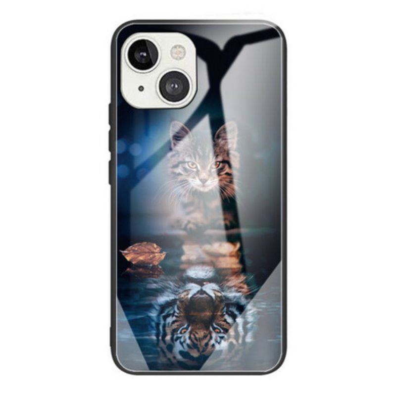Kuori iPhone 13 Mini My Tiger Tempered Glass