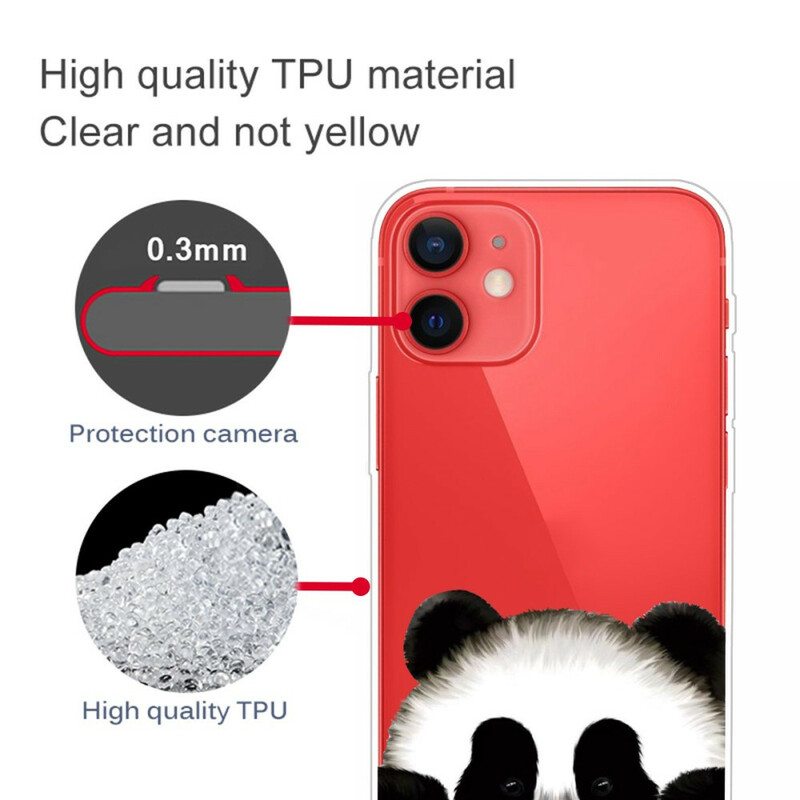 Kuori iPhone 13 Mini Saumaton Panda