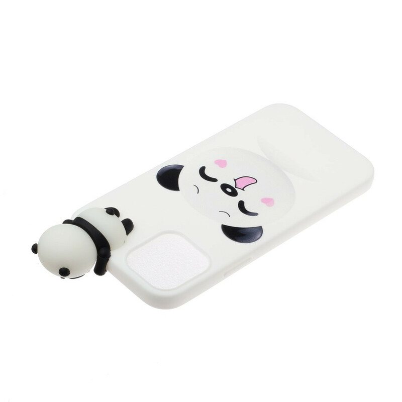 Kuori iPhone 13 Mini Siisti Panda 3d
