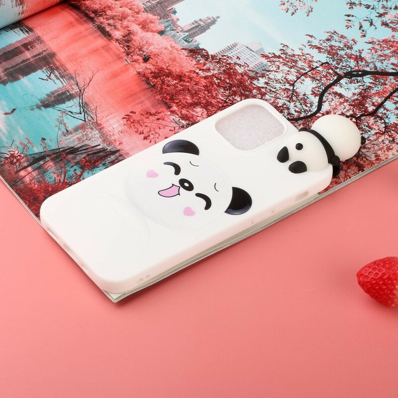 Kuori iPhone 13 Mini Siisti Panda 3d
