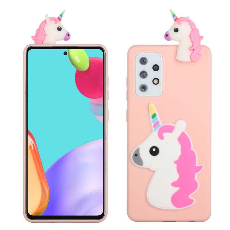 Case Samsung Galaxy A33 5G 3d Yksisarvinen
