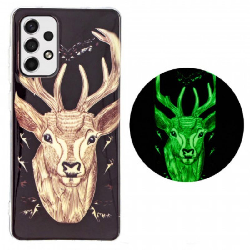 Case Samsung Galaxy A33 5G Fluoresoiva Majestic Deer