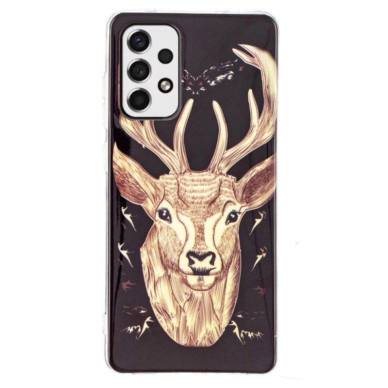 Case Samsung Galaxy A33 5G Fluoresoiva Majestic Deer