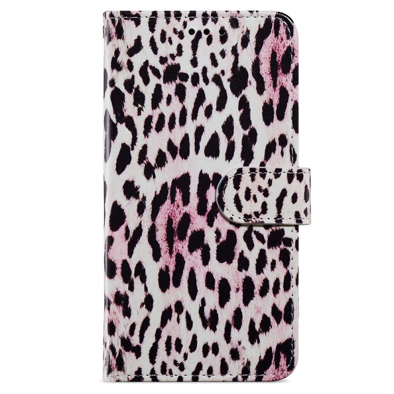 Flip Case Samsung Galaxy A33 5G Leopardi Kuvio
