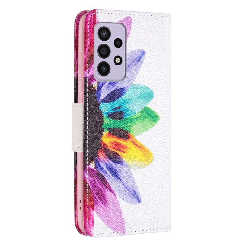 Kotelot Samsung Galaxy A33 5G Akvarelli Kukka
