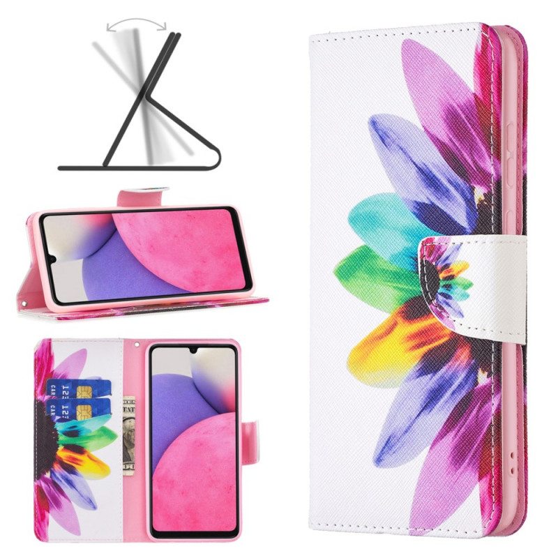 Kotelot Samsung Galaxy A33 5G Akvarelli Kukka