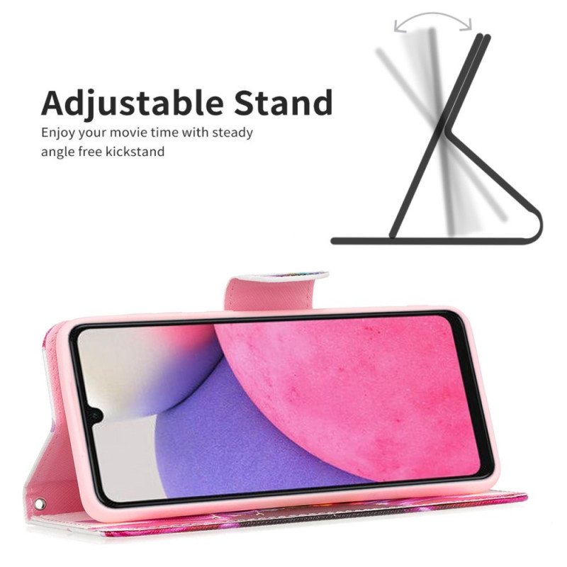 Kotelot Samsung Galaxy A33 5G Akvarelli Kukka