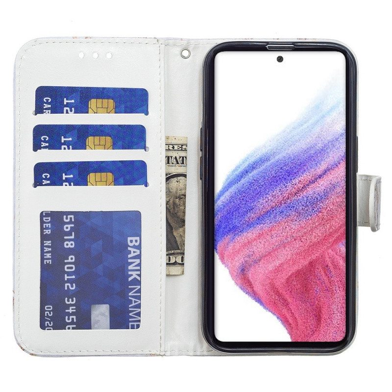 Kotelot Samsung Galaxy A33 5G Loistava Susi Kaulanauhalla