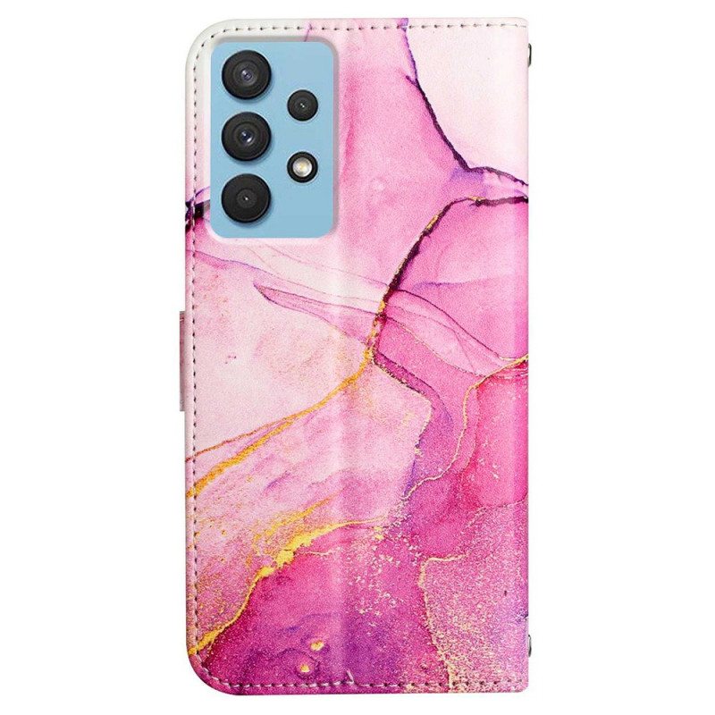 Kotelot Samsung Galaxy A33 5G Marmori Kaulanauhalla