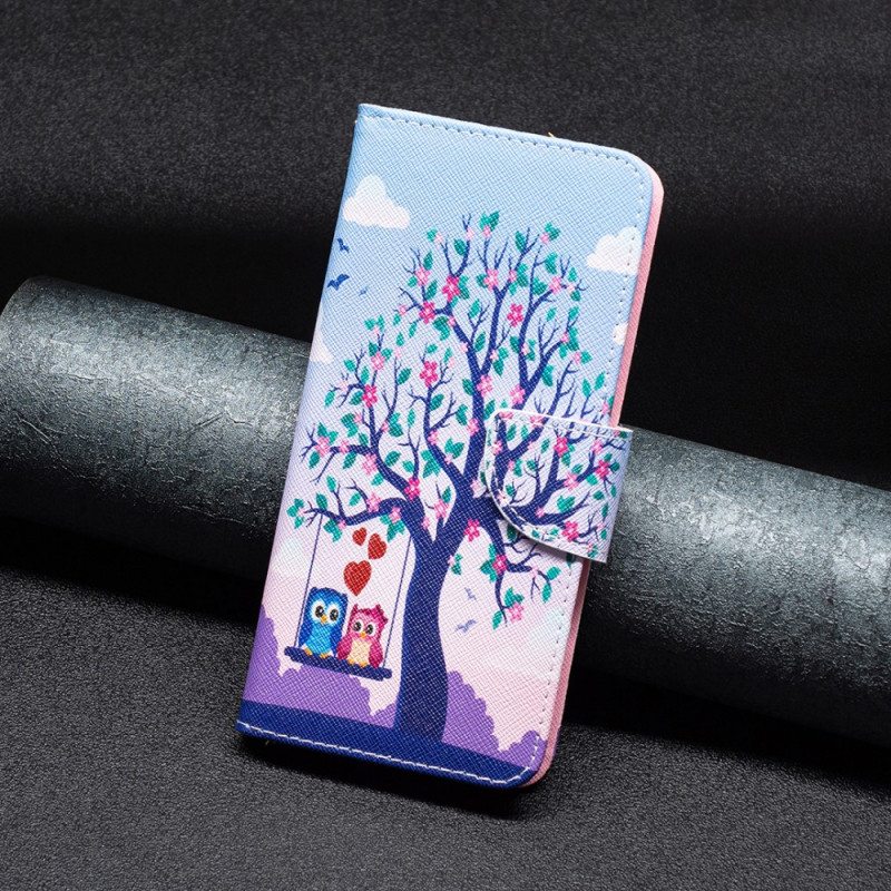Kotelot Samsung Galaxy A33 5G Pöllöt Keinussa