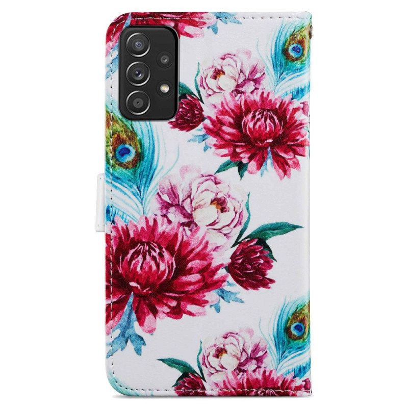 Kotelot Samsung Galaxy A33 5G Voimakkaat Kukat