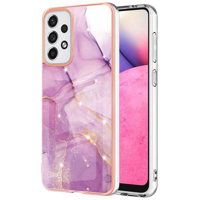 Kuori Samsung Galaxy A33 5G Joustava Silikonimarmori