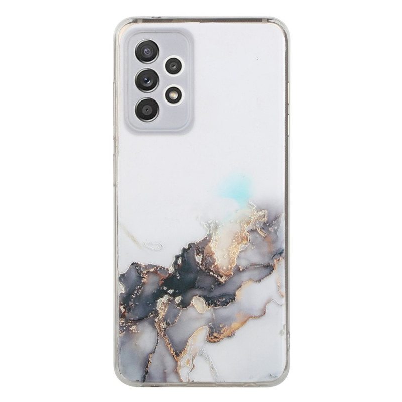Kuori Samsung Galaxy A33 5G Silikonimarmoriefekti