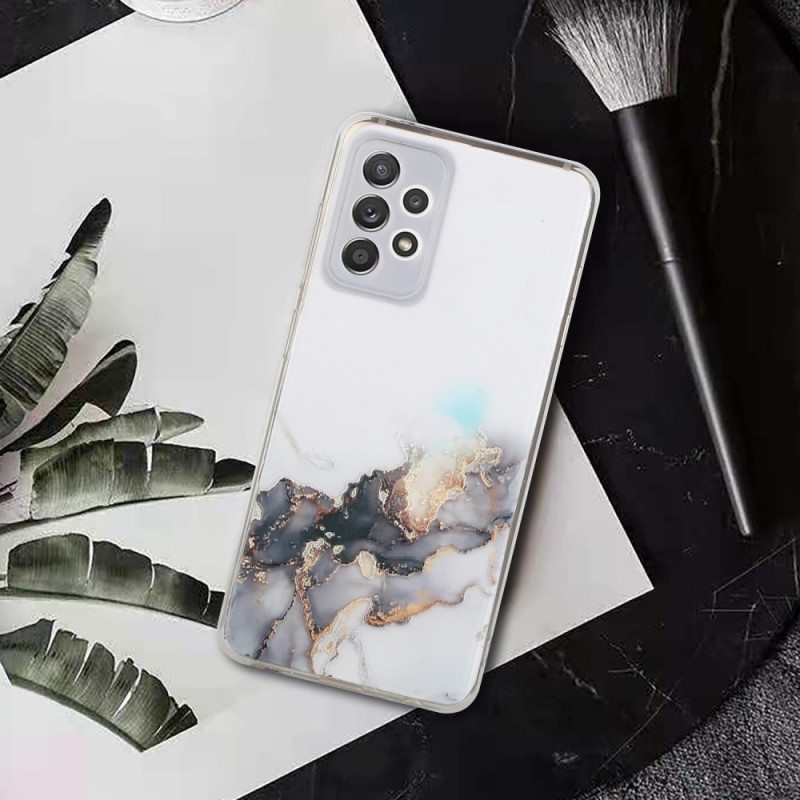 Kuori Samsung Galaxy A33 5G Silikonimarmoriefekti