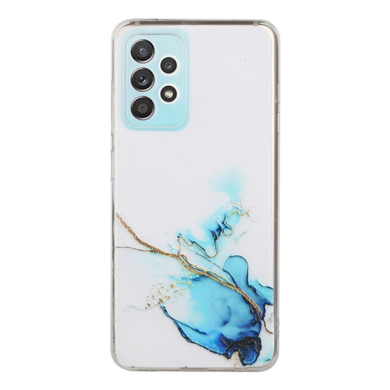 Kuori Samsung Galaxy A33 5G Silikonimarmoriefekti